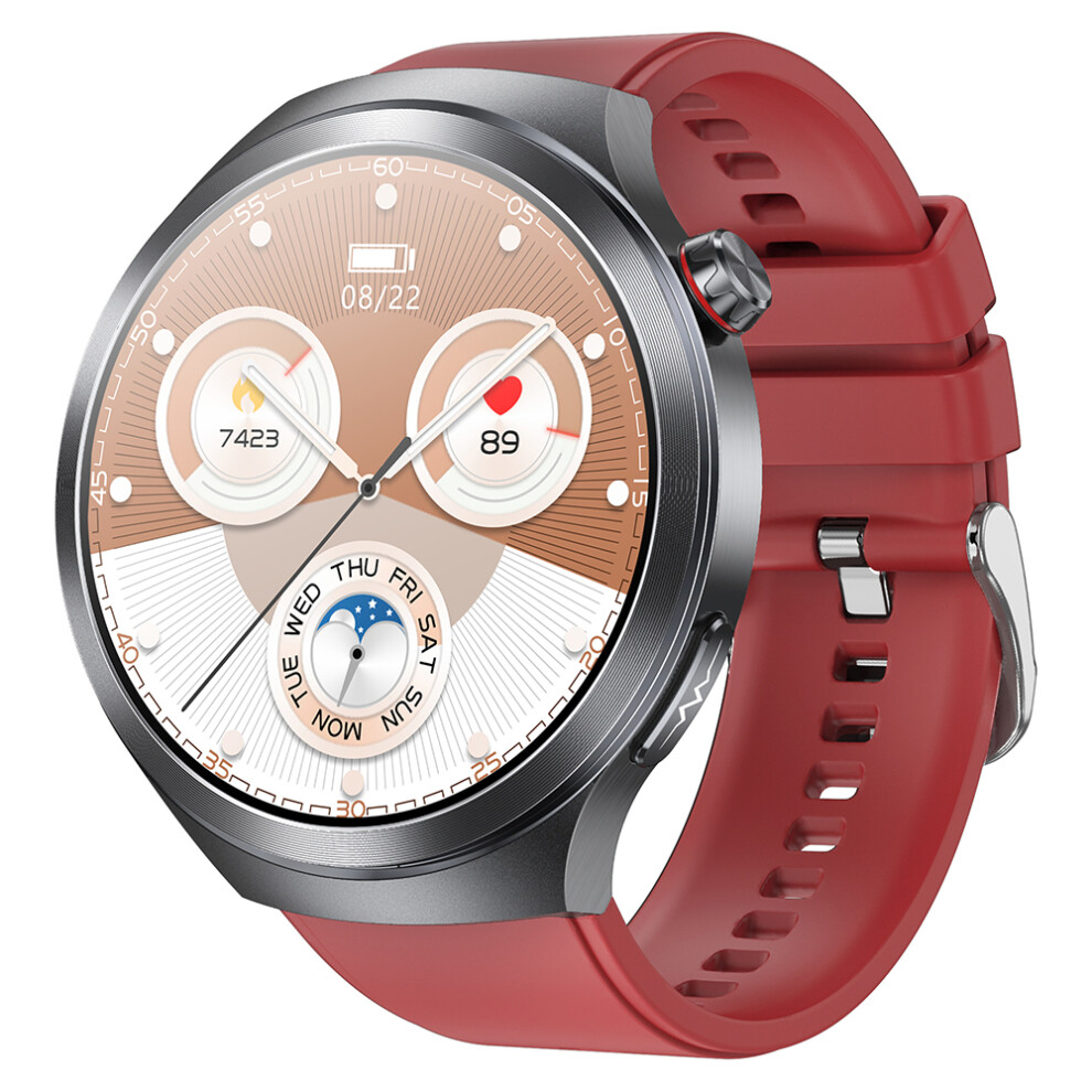(Red) Smartwatch Et475 1.73 Inch Amoled Screen Smart Wat Red 6914278199769
