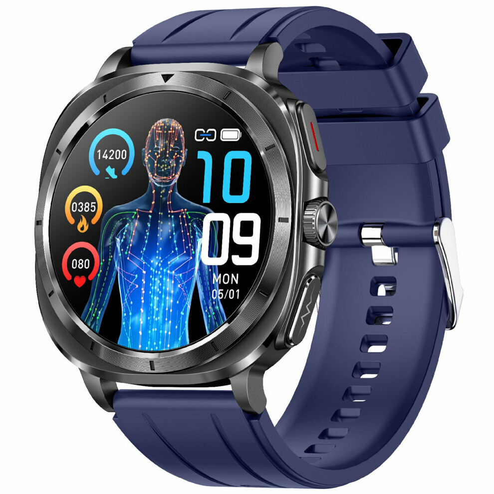 (Blue) Smartwatch Et492 Smart Watch Tooth-Compatible Blue 6914273641690
