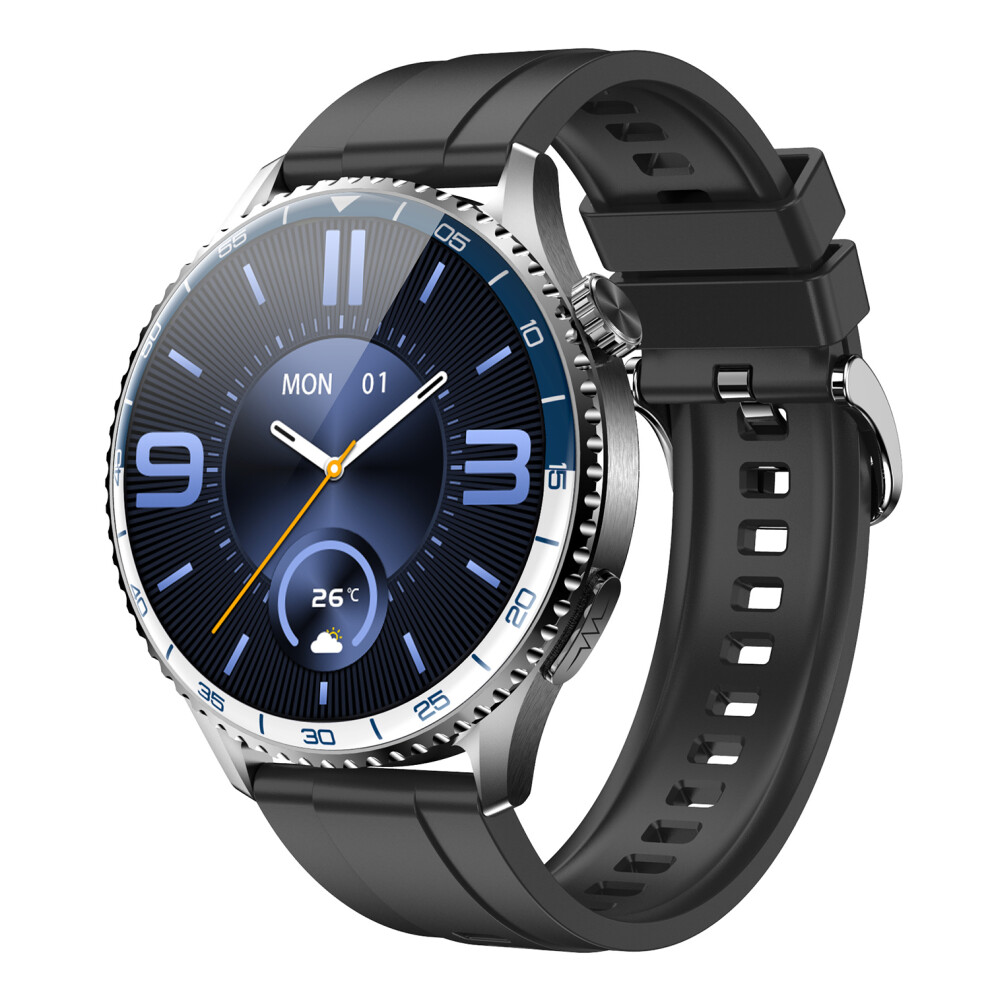 (Black) Smartwatch Mt900 Ecg Smart Watch 1.56 Amoled Displ Black 6914275084884