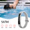 (Silver) Smartwatch B3 Waterproof Slim Bracelet Smart Wrist 6