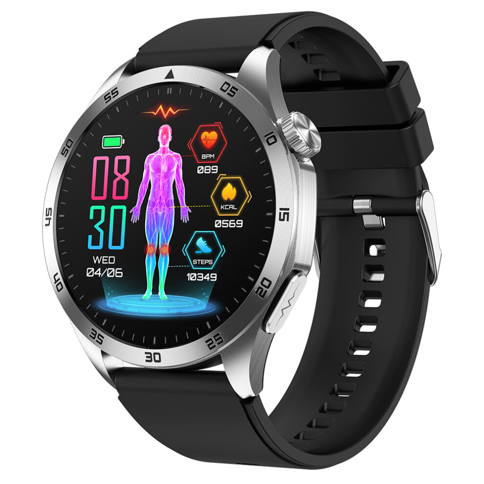 (Silver) Smartwatch Et485 1.43-Inch Amoled Screen Bluetooth Silver 6914279376534