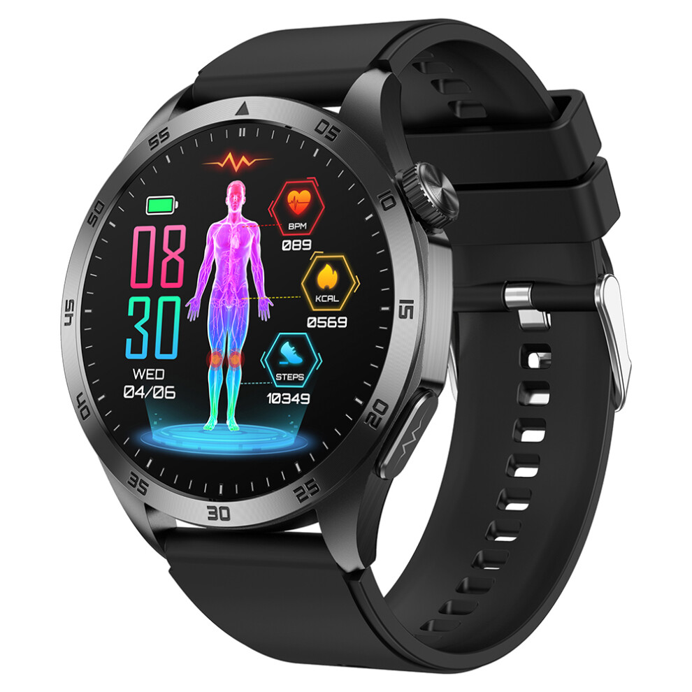 (Black) Smartwatch Et485 1.43-Inch Amoled Screen Bluetooth Black 6914277538460