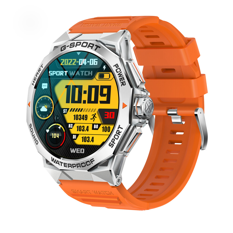 (Orange) Smartwatch K62 1.43-Inch Amoled Screen Bluetooth-C Orange 6914278389481
