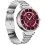 (Silver) Smartwatch TK28 Women ECG Bluetooth-compatible Cal 2