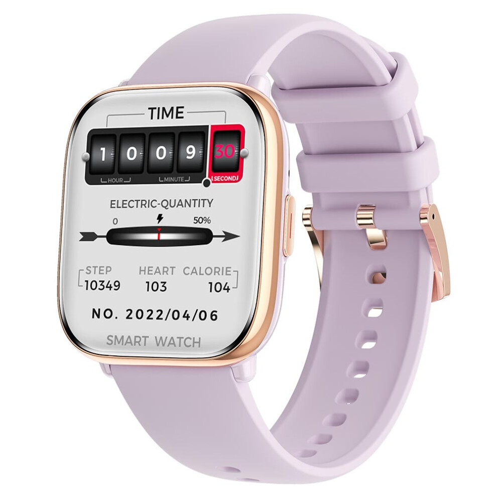 (Purple) Smartwatch Hd12 1.75-Inch Amoled Screen Bluetooth- Purple 6914279302137