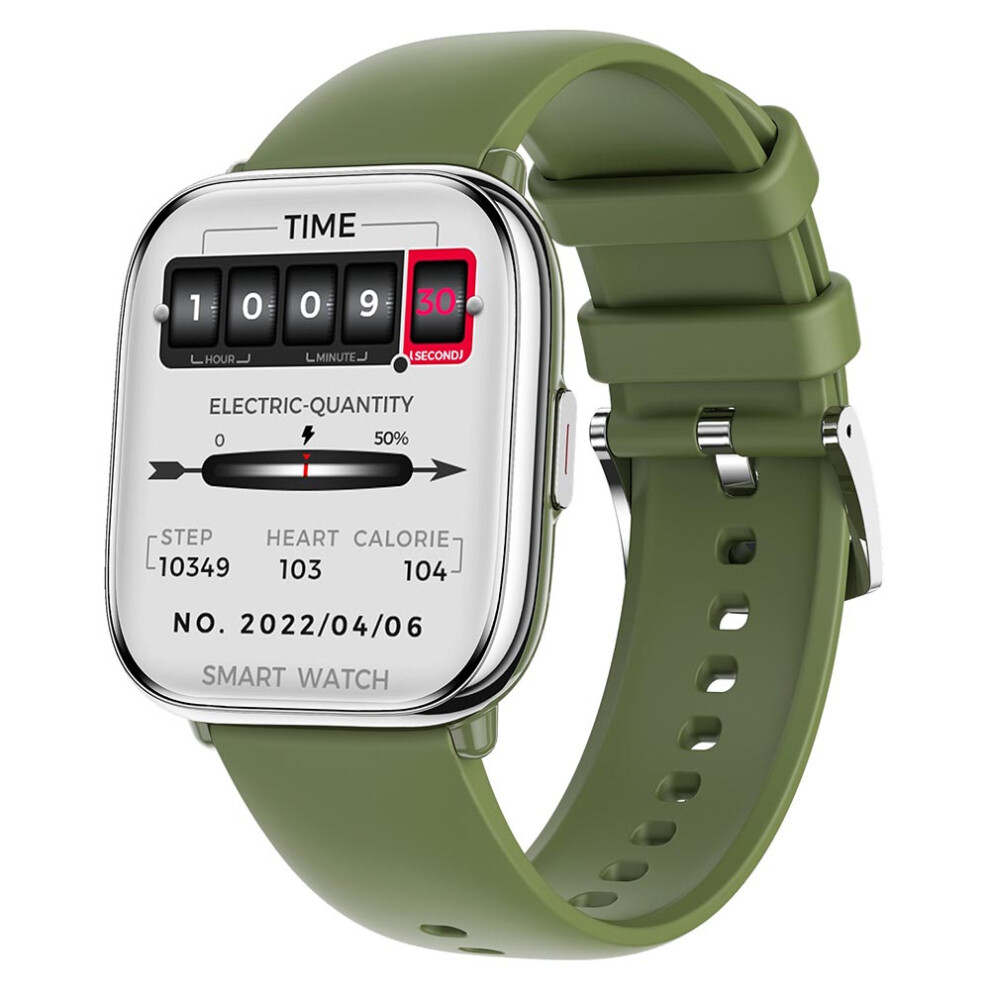 (Green) Smartwatch Hd12 1.75-Inch Amoled Screen Bluetooth- Green 6914278712937
