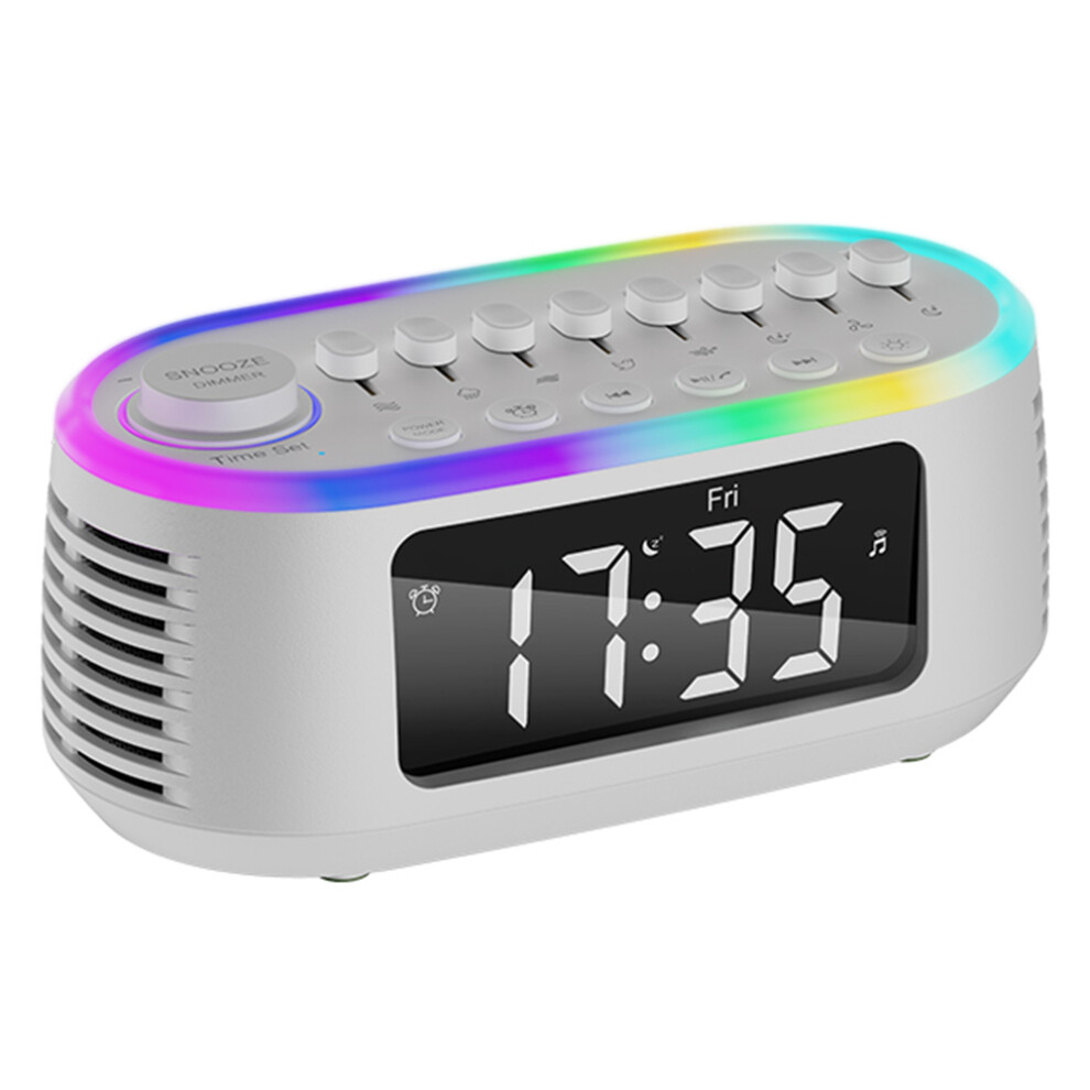 (White) Speaker T13 Natural Sounds White Noise Alarm Clo-image-OPC-PJKN8GG-NEW