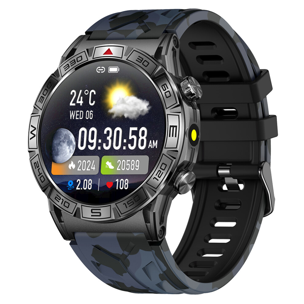 (Bluecamouflage) Smartwatch Kc80 1.43" Waterproof Smart Watch 6914279458650