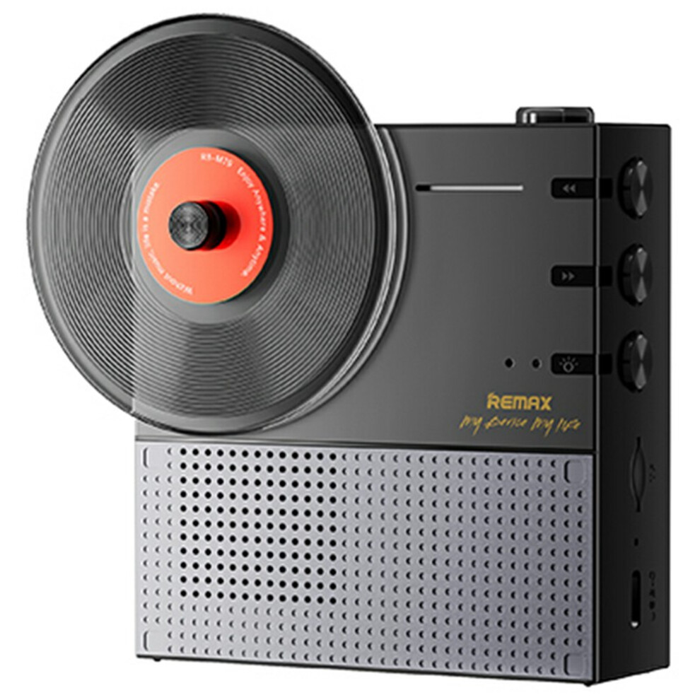 (Black) Speaker RB-M79 Retro Wireless Portable Speaker B-image-OPC-PJKN8MS-NEW