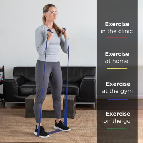 TheraBand 6 Yard Exercise Band Size/Color: Heavy/Blue 2