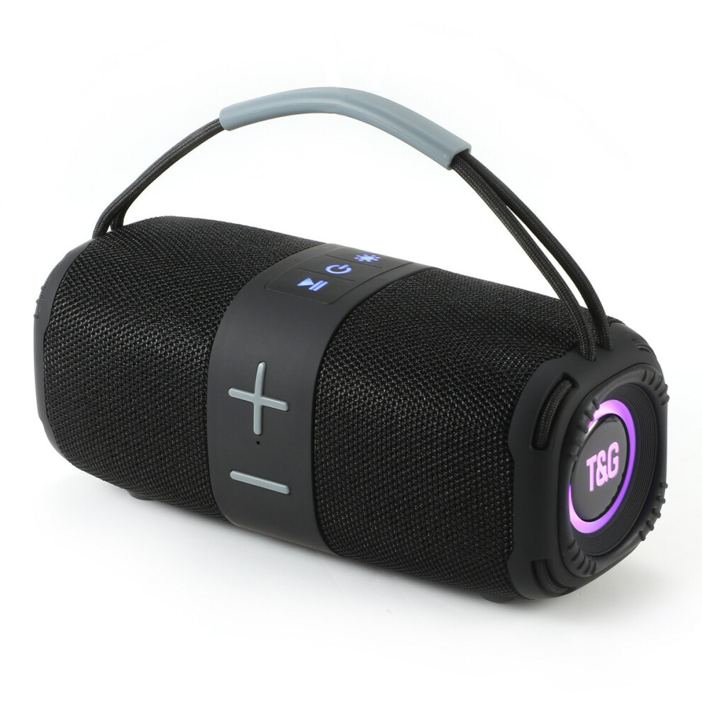 (Black) Speaker Tg-668 Wireless Bluetooth-Compatible Spe Black 6914279484772
