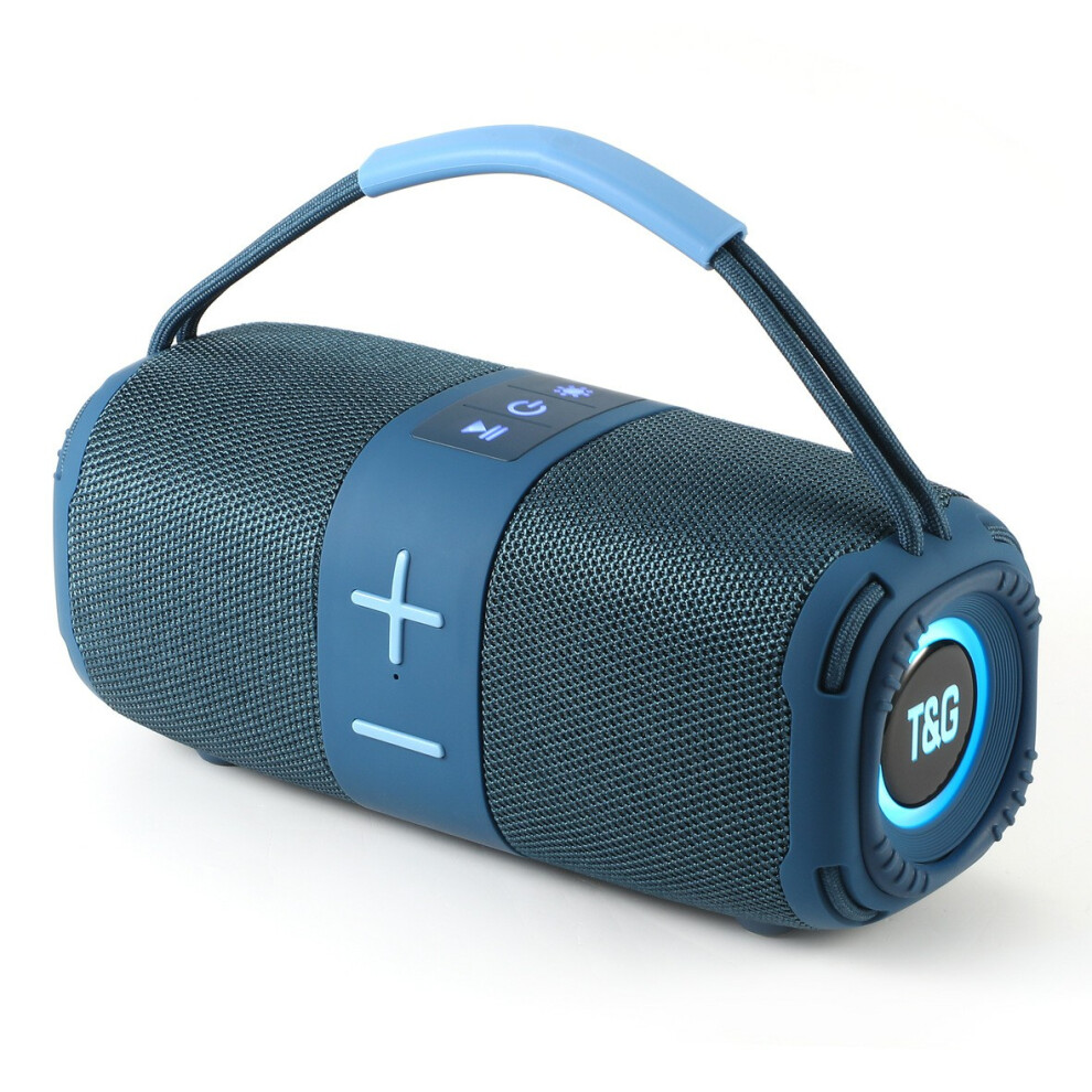 (Blue) Speaker Tg-668 Wireless Tooth-Compatible Spe Blue 6914272493351