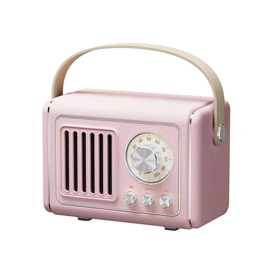 (Pink) Speaker P19 Portable Bluetooth-Compatible Speake Pink 6914276039944