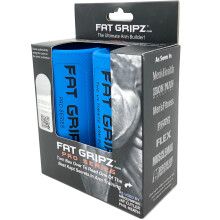 Fat Gripz - The Simple Proven Way to Get Big Biceps & Forearms Fast - At Home Or In The Gym (Size: Fat Gripz Pro / 5.7 cm Outer Diameter)