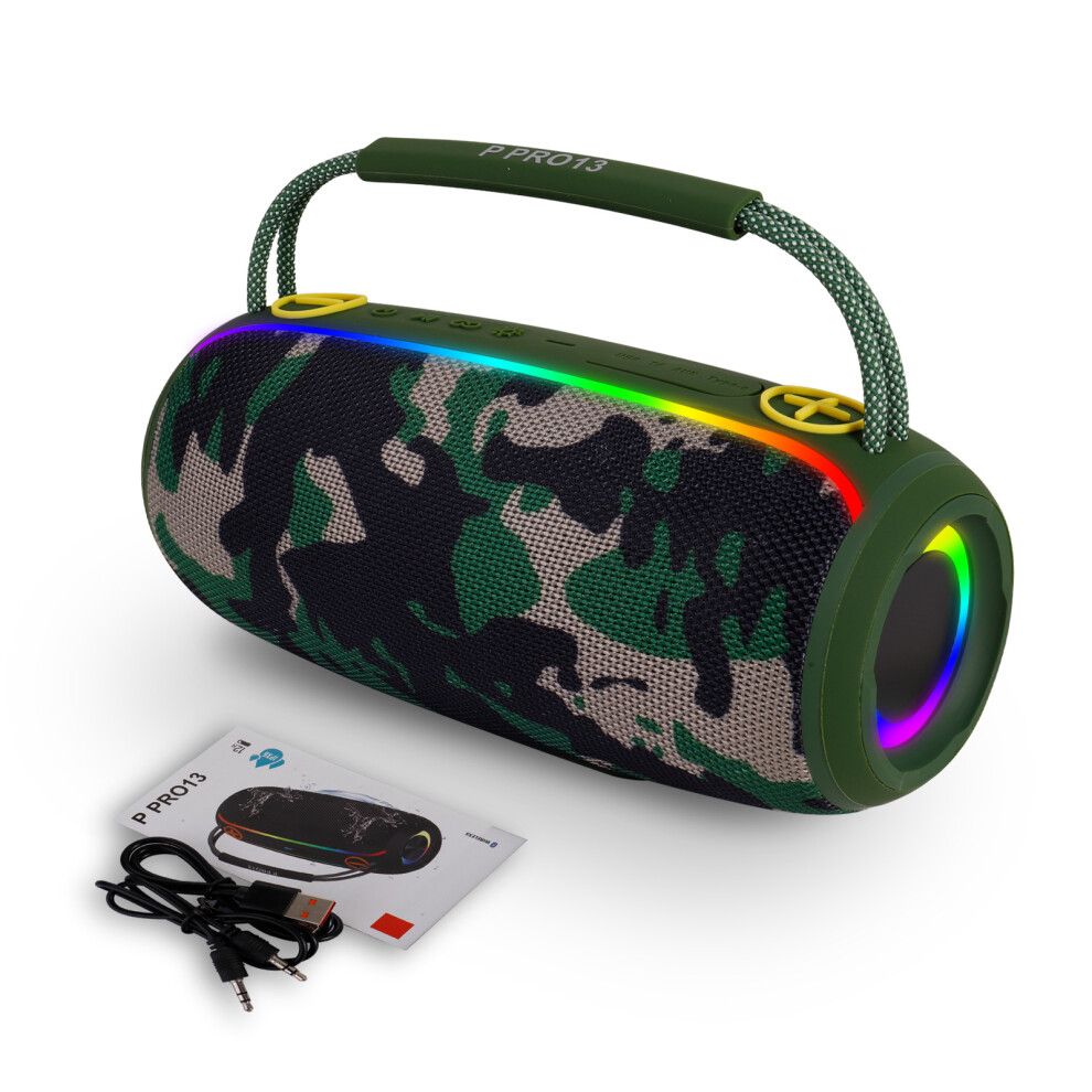(Camouflage) Speaker Pro13 Portable Bluetooth-Compatible Spea 6914271765763