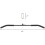 Mezchi LAT Pull Down Attachments - 39In LAT Pull Down Bar with Non-Slip Handle, Gym Cable Machine Attachment for Muscle Building 2