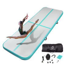 Air Gymnastics Track Tumbling Mat/Inflatable Air Gymnastics Mat Training Mats Gymnastics Tracks for Home Use/Training with Pump