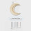 8-string Crescent Moon Type Lyre G Key Portable 7