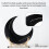 15-string Crescent Moon Type Lyre C Key Harp 5
