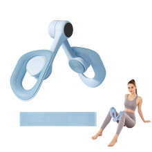 Kegel Pelvic Floor Trainer for Women - Anti-Slip & 360? Rotation Pelvic Floor Exercise Devices, Thigh Exerciser Kit with 25LB Resistance Band, Home