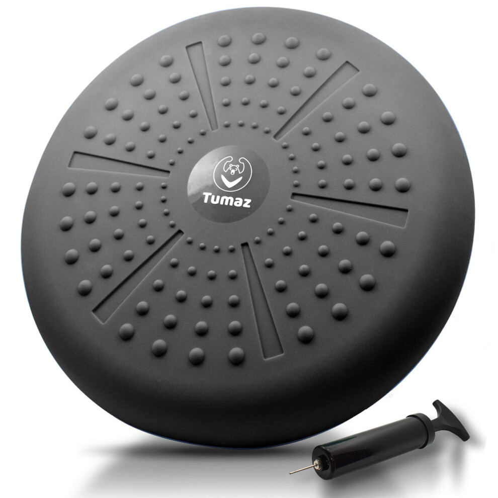 Tumaz Wobble Cushion - Wiggle Seat To Improve Sitting Posture & Stay Focused For Sensory Kids, Balance Disc To Core Strength & Flexible Seating [Extra