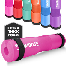 DMoose Fitness Barbell Pad - Hip Thrust Pad for Squats & Lunges - Relief Pressure from Neck, Shoulder & Lower Back - Non-Slip EVA Foam Squat Pad with