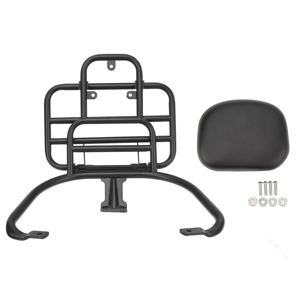 Rear Luggage Carrier Rack With Backrest Cushion 9121376557538