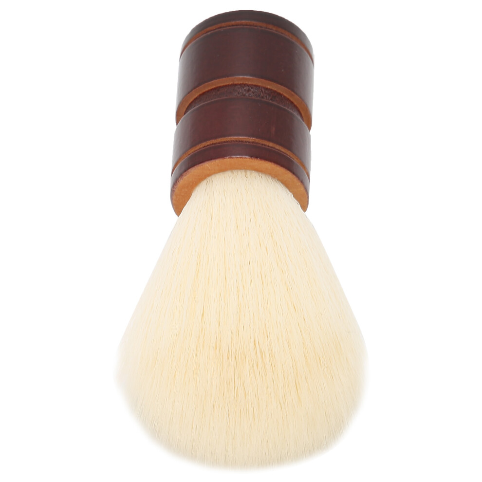 Men's Shaving Brush Nylon Wool & Wooden Handle â Grooming Tool