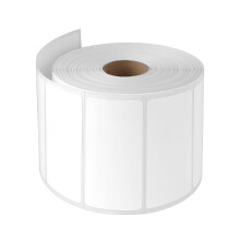 ilauke 1000 Self Adhesive Address Labels, Sticky Stickers Mailing Labels on a Roll Sticky Labels Price Stickers 90mm x 40mm