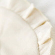 Baby Lätzchen Sanft Weich Doppel-Lagen Baumwolle Baby Neugeborene Säugling Lätzchen für Unisex Jungen Mädchen zum Zahnen Sabbern Weiß