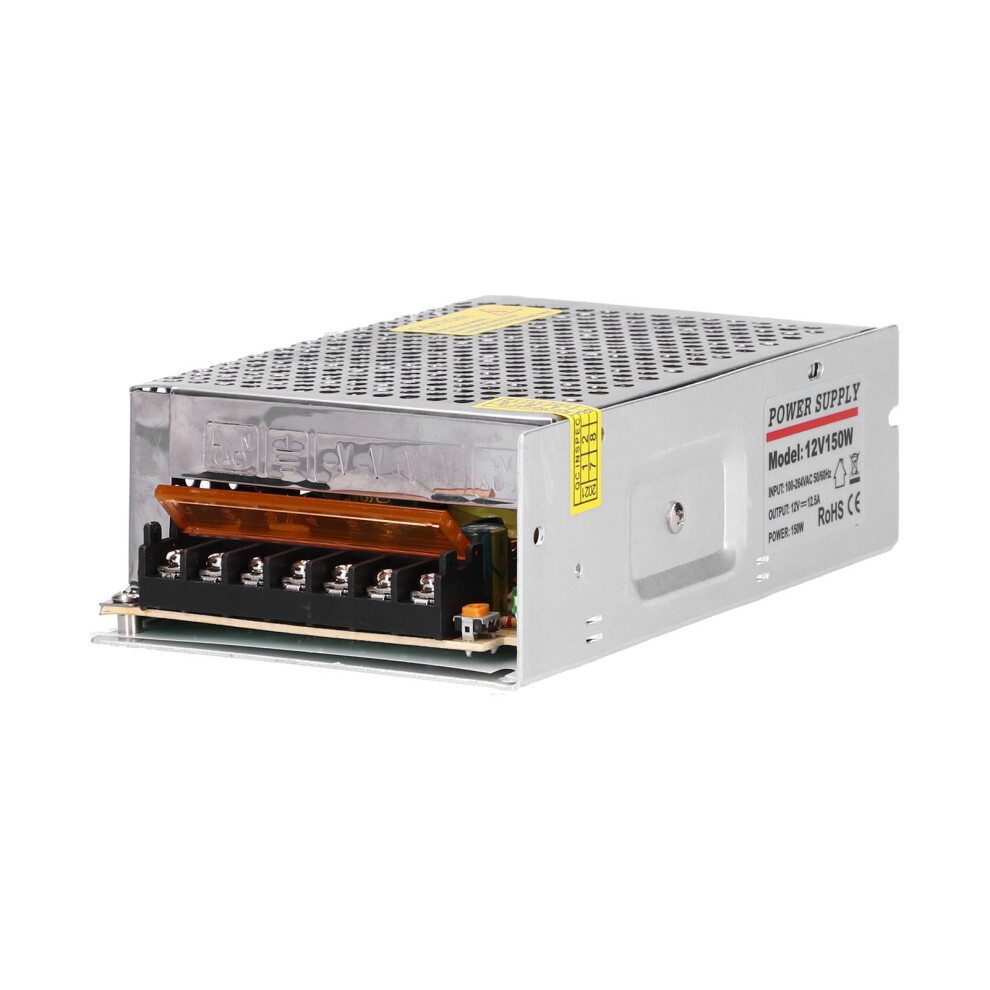 12V 150W Dc Regulated Power Supply With 12.5A For Cctv & Electrical Equipment 9451340553533