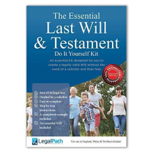The Essential Last Will and Testament (Do It Yourself Will Kit UK) 2025-26 Edition - Really Simple to Complete & Includes Comprehensive Guide by
