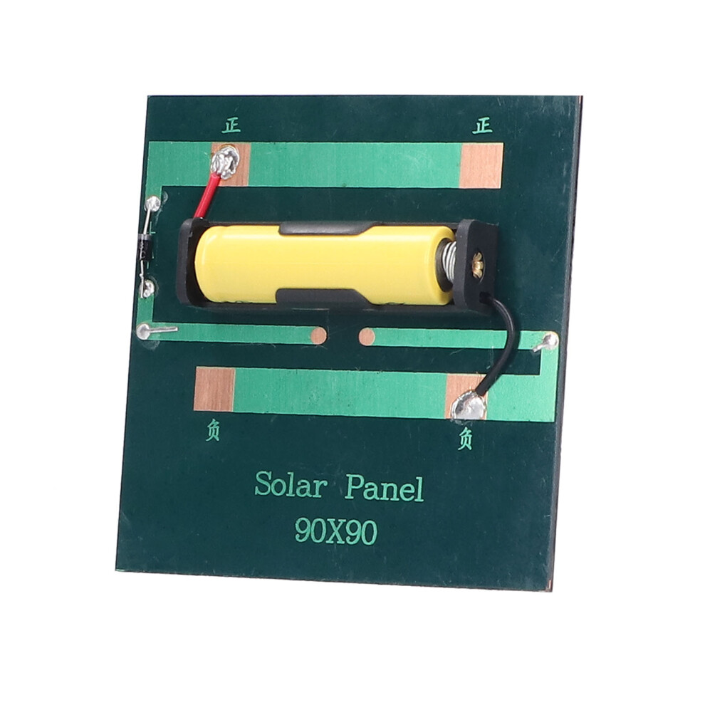 1W 2V Solar Panel Charger For 1.2V Aa Batteries, 90X90mm 7611340554073