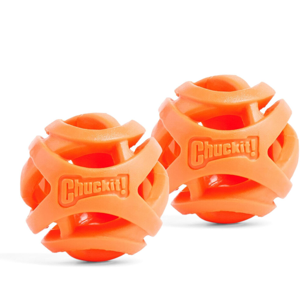 New Chuckit! Ball Breathe Right Fetch Ball Medium By 2 Balls To Pursue For Dog, M