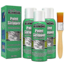 3Pcs Car Paint Remover, Metal Surface Paint Stripper Brush, Fast Acting Paint Stripper for Paints And Varnishes for Motorcycle, Metal