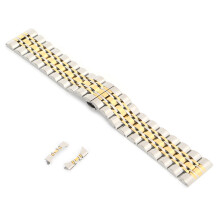 Cinturino da orologio in acciaio inossidabile 24mm x 180mm Argento