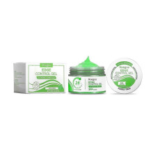 (80G Green Kiwi Fruit) Hoegoa Hair-Styling Gel Broken Hair Fetal Hair Bangs Shape Gentle Soft Moisturizing Care Hair Natural Pomade