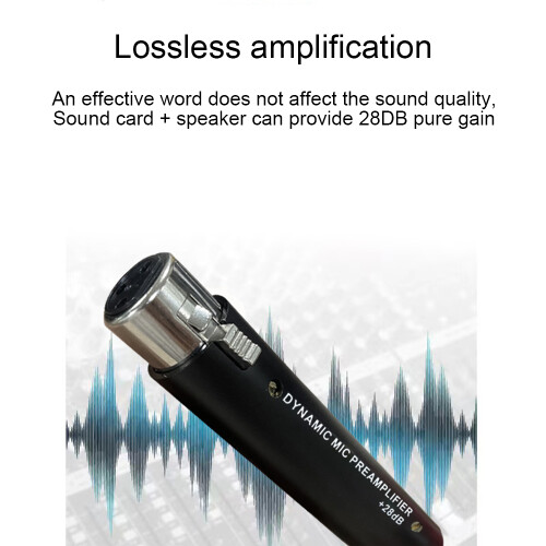 In-line Microphone Pream Low Noise Gain Amplifier 1