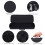 Shockproof EVA Hard Shell Fishing Rod Case with Handle Large Capacity 10