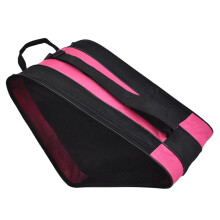Roller Skate Bag for Ice Skates and Skate Shoes, Zip Line Storage Case for Kids, Durable Handbag, Shoe Rack Carrier
