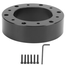 1in Steering Wheel Spacer 6‑Hole Hub Aluminum