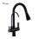 3 Way Modern Matt Black Chrome Drinking Brass Mixer Tap Filter Black Pull Out Kitchen Sink Faucets 1