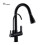 3 Way Modern Matt Black Chrome Drinking Brass Mixer Tap Filter Black Pull Out Kitchen Sink Faucets 2