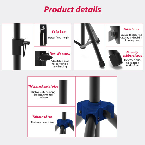 Speaker Stand Studio Monitor Speaker Tripod Stand 2