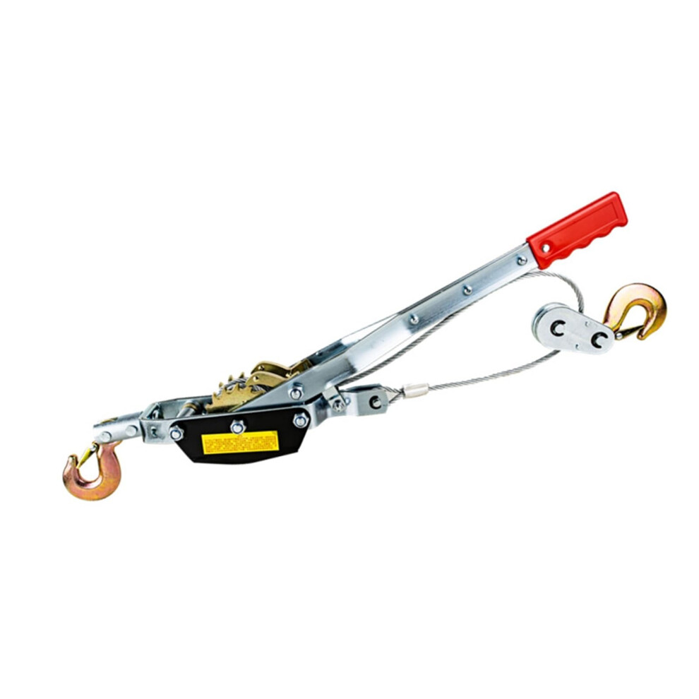 Winch Manual Ratchet Cable Puller 4 Tons High-Performance Puller With 2 Hooks For Vehicle Rescue And Cable Tensioning 6493810651151