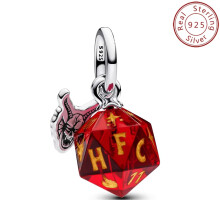 (GW-2) 2025 Fantasy - style charm bracelet set! "Stranger Things" theme, with charms like hearts and stars, super atmospheric
