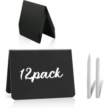 Etiquetas de pizarra de 5,3 x 3,6 cm (300 unidades por rollo), impermeables y reutilizables para contenedores de almacenamiento.