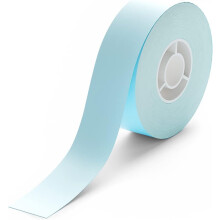 Papel adhesivo continuo para impresora de etiquetas H1S, rollo de 7,5 m, azul