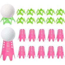 Tees de simulador de golf, tees de tapete de golf de diferentes alturas, entrenamiento profesional, simulador de remates de golf, accesorios