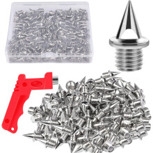 Paquete de 120 clavos para correr de acero inoxidable de 6 piezas